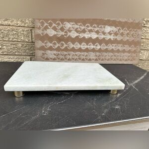 Elegant White Marble cheese board